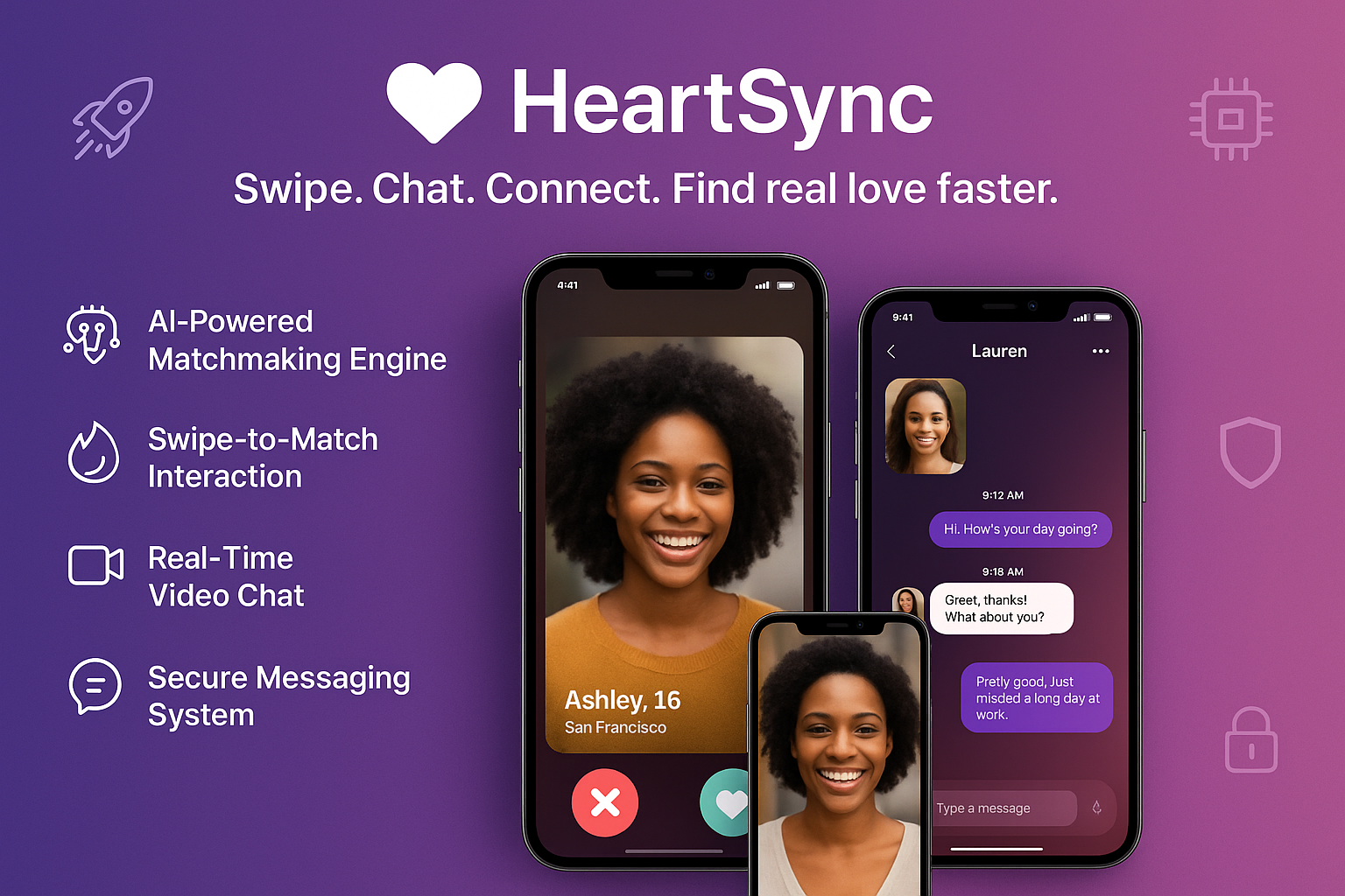 HeartSync - Mobile App (Complete SaaS Pack)
