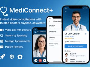 MediConnect - Mobile App (Complete SaaS Pack)