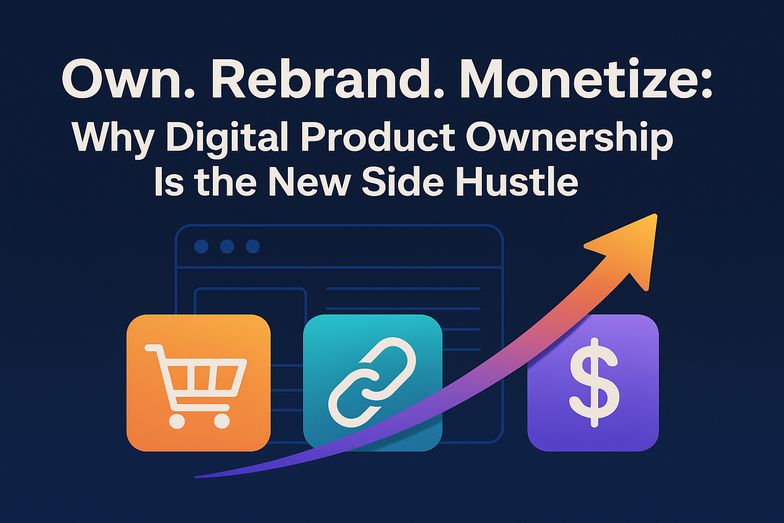 Own. Rebrand. Monetize: Why Digital Product Ownership Is the New Side Hustle
