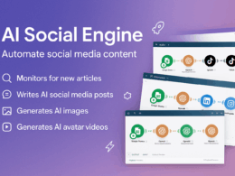 AI Social Blast - Make Automation