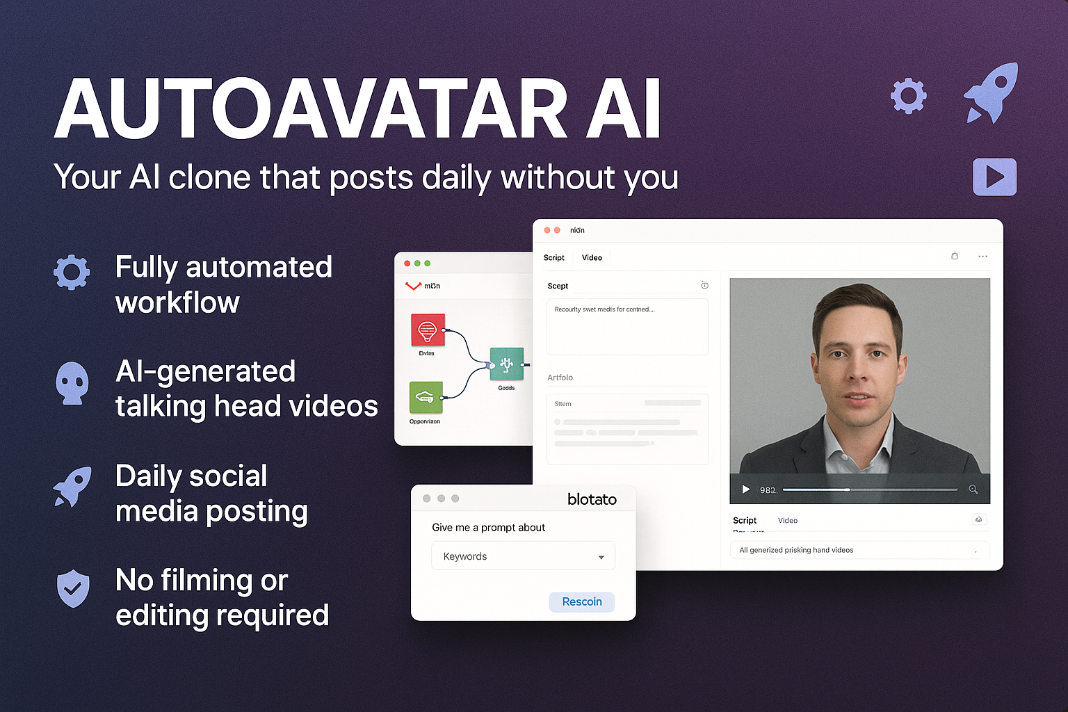 AutoAvatar AI - n8n Automation